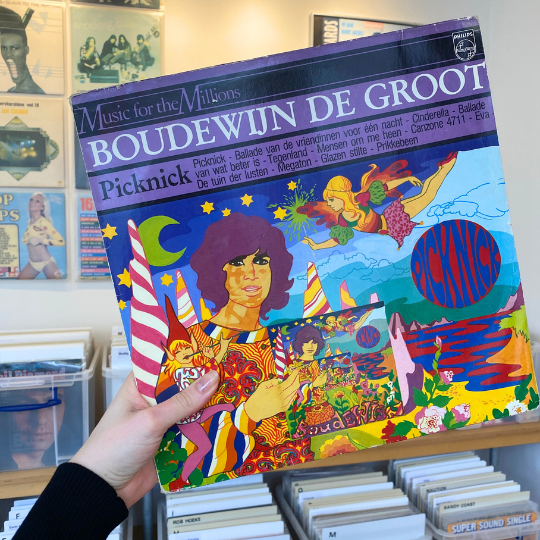 Magneet mini's geïnspireerd op Picknick van Boudewijn de Groot