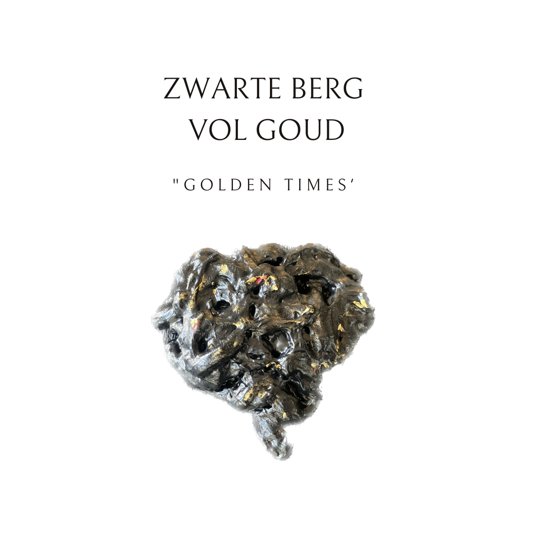 Zwarte berg vol goud