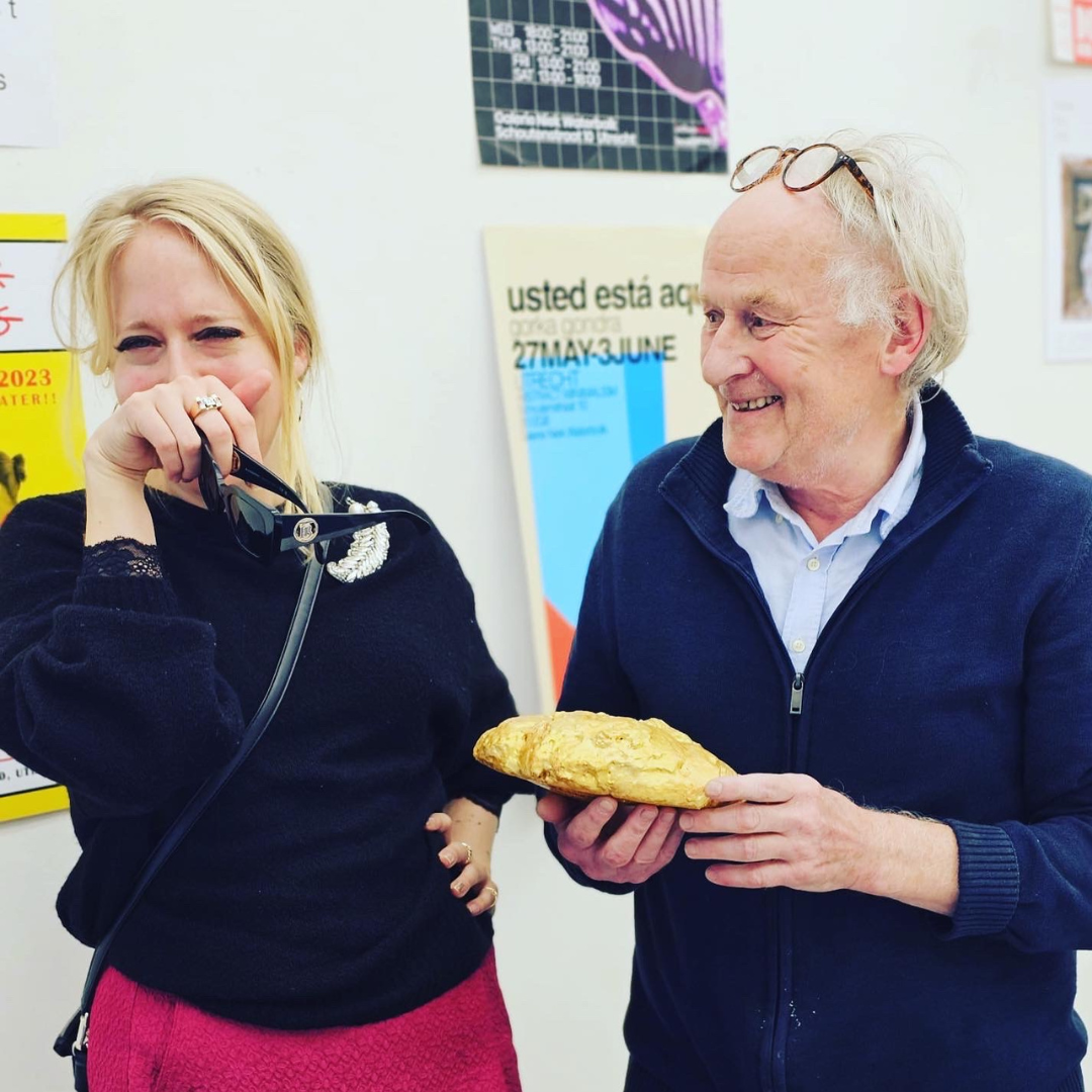 Claire Verkleij Niek Waterbolk 10 jaar Galerie Utrecht 2023 gouden bergen