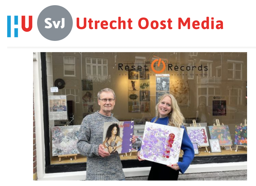 Audio rapportage Claire Verkleij Reset Records Let the colors speak Utrecht kunstenaar
