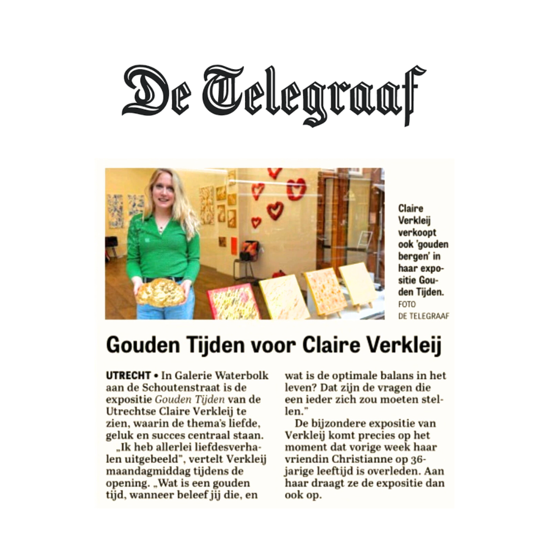Claire_Verkleij_-_Telegraaf-Galerie_Waterbolk_-_Gouden_Tijden Golden Times