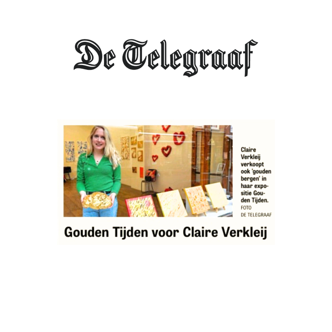 Claire_Verkleij_Telegraaf_Galerie_Waterbolk_Utrecht_2023 Gouden Tijden