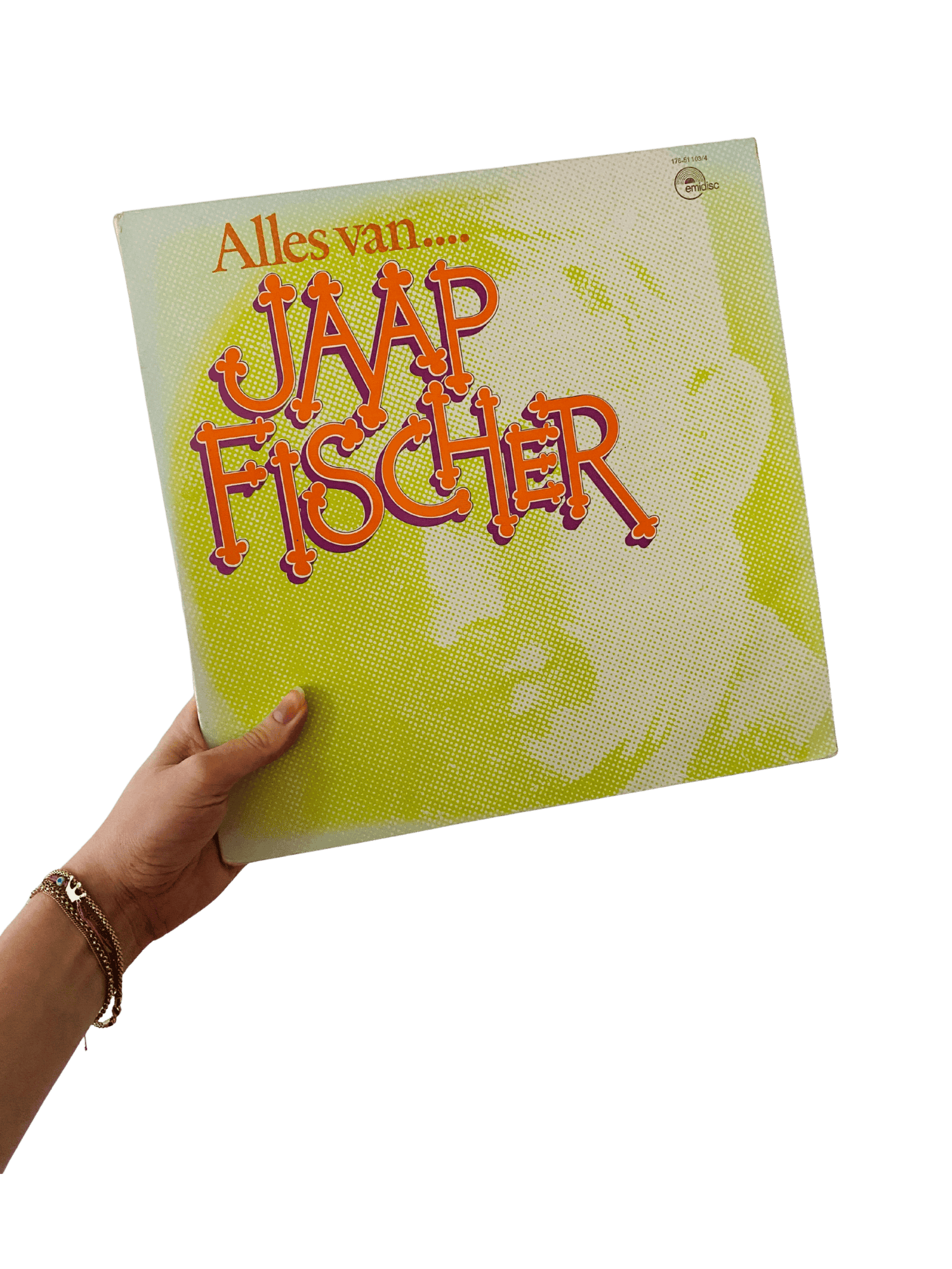 Jaap Fischer LP album Let The Colors Speak kunst op maat Claire
