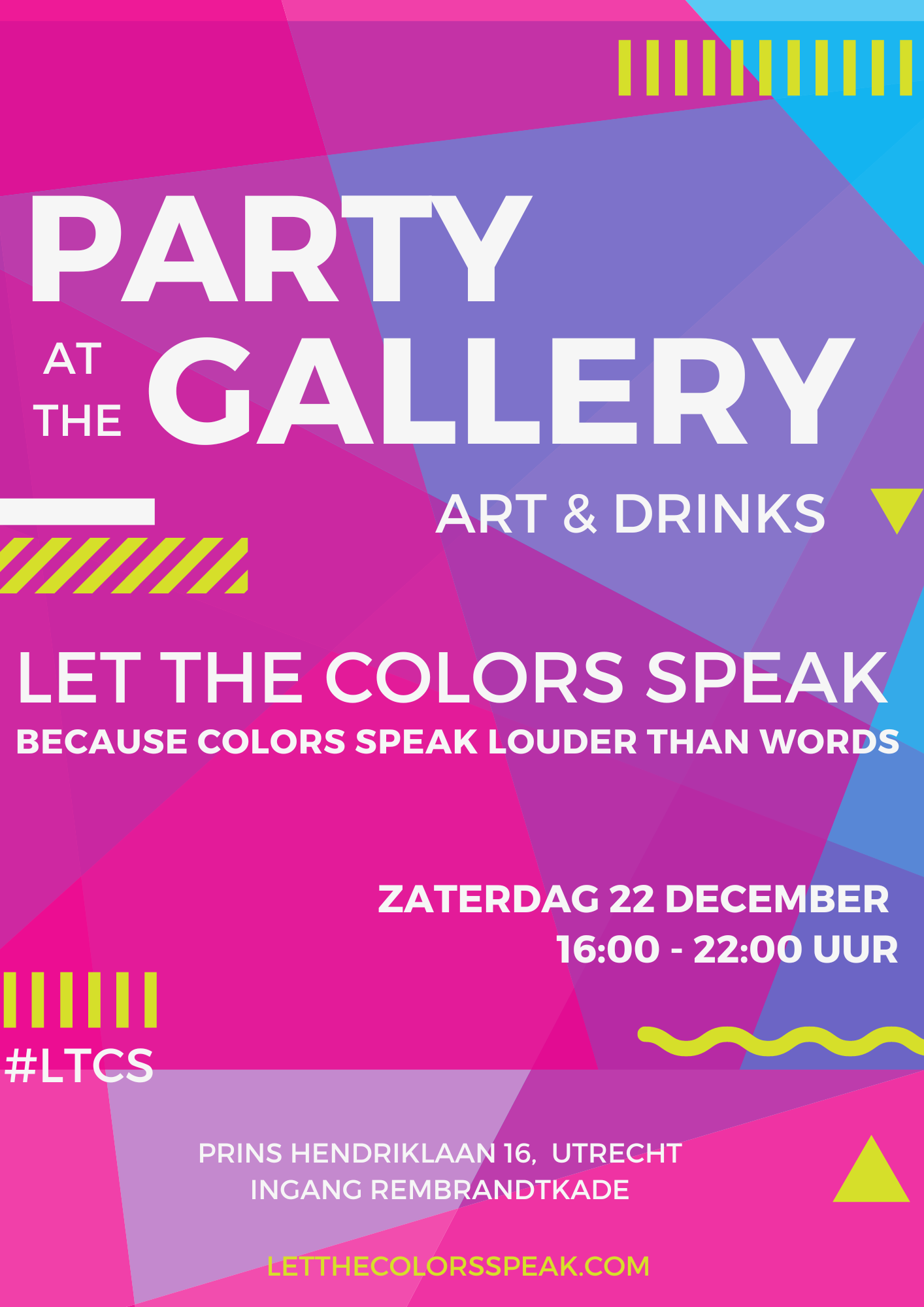 Let the colors speak artist Claire Verkleij Utrecht