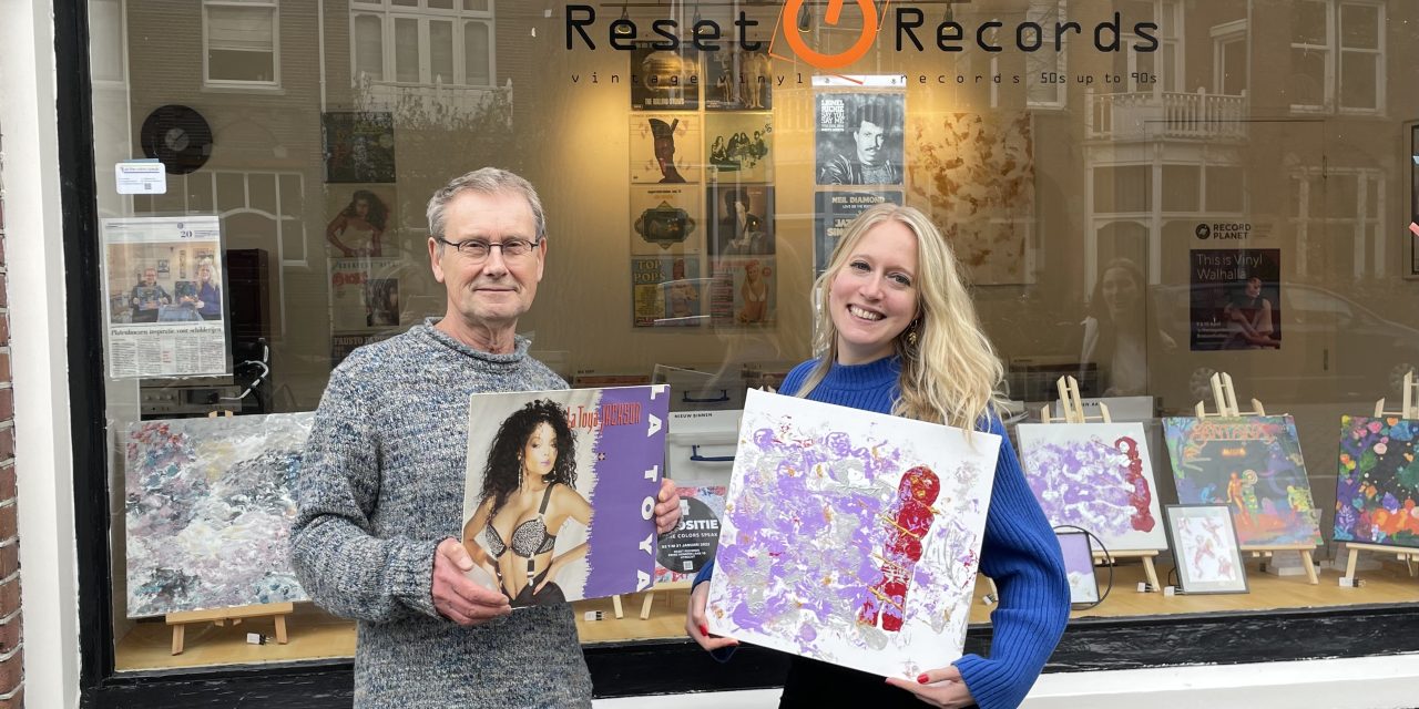 Utrecht Oost Media Let The Colors Speak kunstenares abstract kunst Claire Verkleij Reset Records expositie